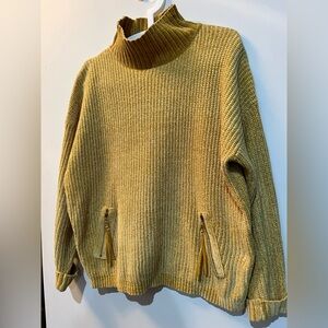 Cozy & soft women’s golden yellow coloured Elena Wang sweater